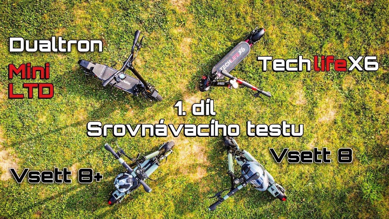 Vsett 8+ vs Dualtron Mini LTD vs Vsett 8 vs Techlife X6 |4K