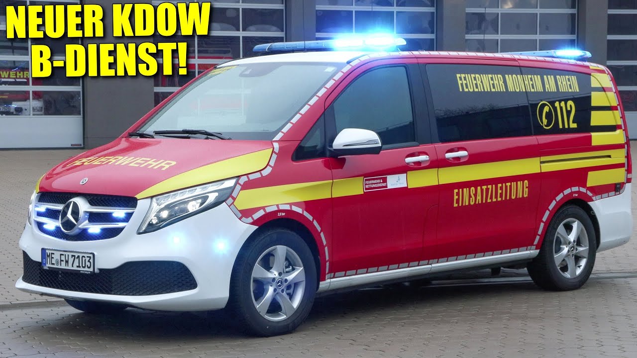 [FAHRZEUGVORSTELLUNG] - Der neue KdoW B-Dienst der Feuerwehr Monheim am Rhein -
