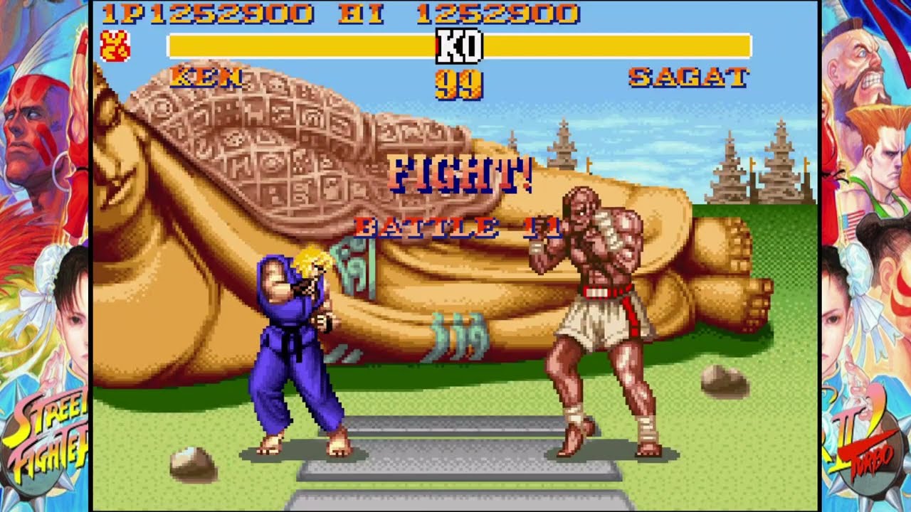 [TAS] Street Fighter 2 TURBO - KEN / Difficulty: Very Hard (Super Nintendo) / Production 2023
