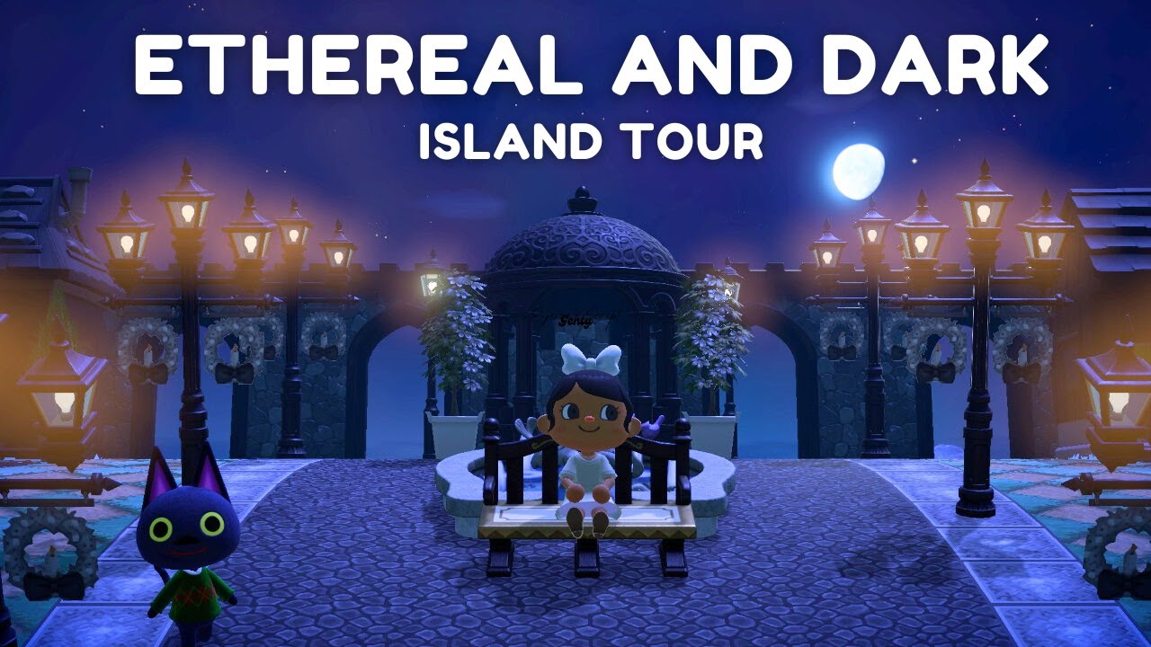 ЭСТЕТИКА Dark Ethereal Island Tour Animal Crossing New Horizons