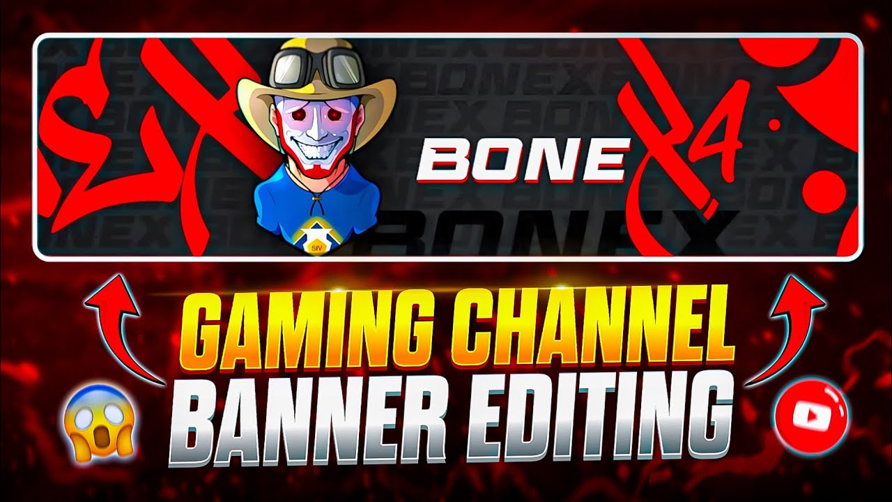 @bonex4_ff Banner Editing Tutorial 🥶😱 Bonex FF jesa banner kese banaye😆
