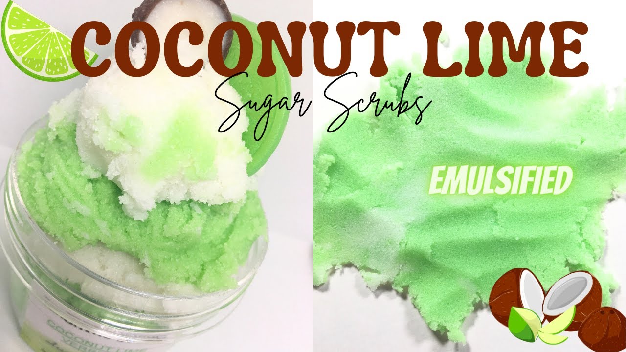 How To Make Thick, Creamy, Emulsified Sugar Scrubs!
