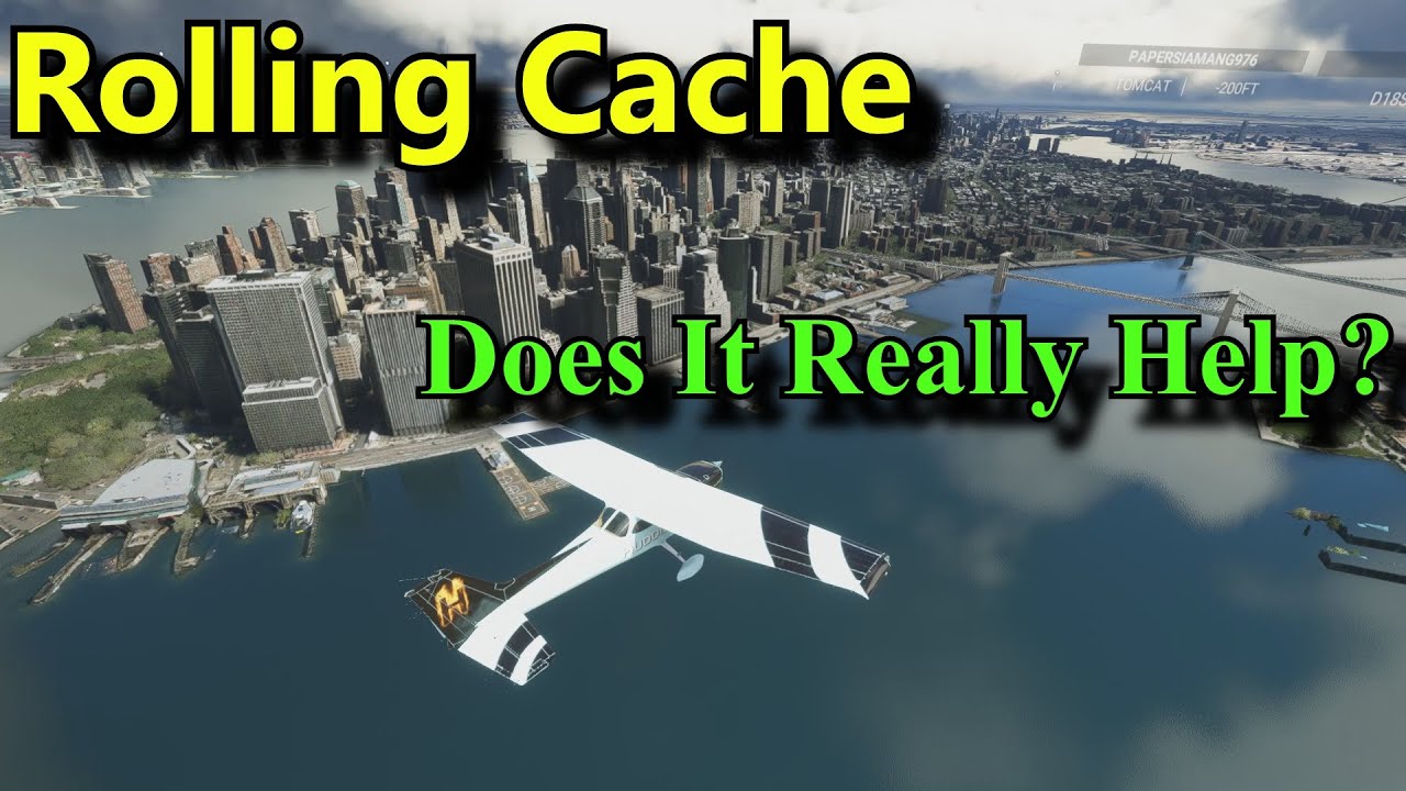 FS2020: Rolling Cache - Does It Really Make A Difference In Photogrammetry Areas?