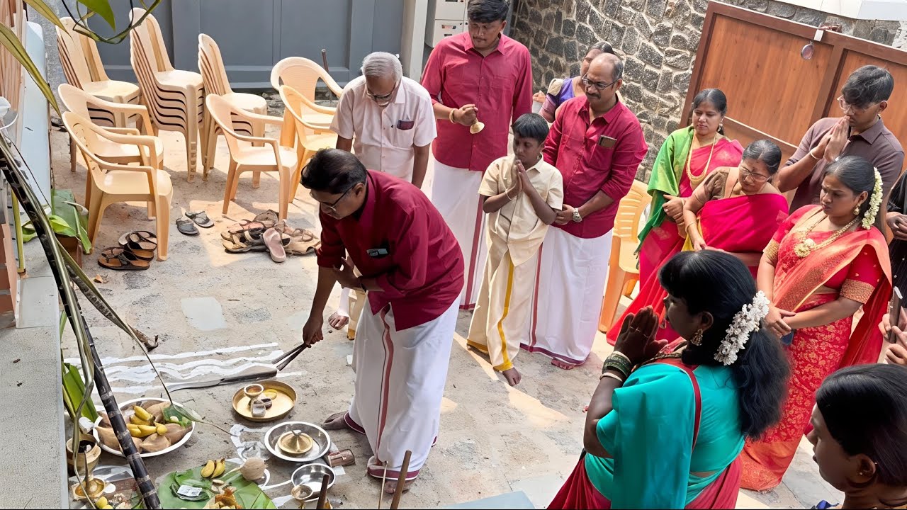 Pongal celebration with Ramani Babu in Tirupattur🌾#starsiraj  #traditional #Pongalfestival #viral