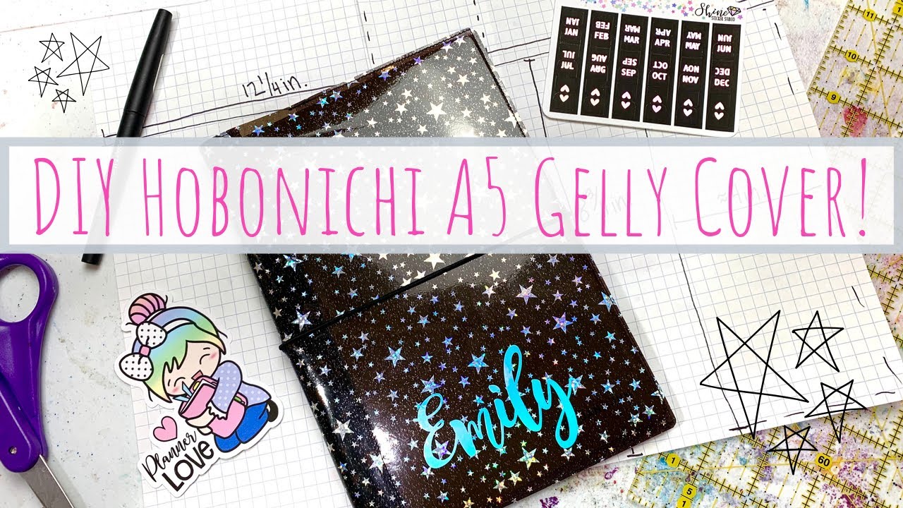 How to Make a PVC Gelly Cover for 2020 A5 Hobonichi Cousin Avec | Step by Step Beginner Tutorial