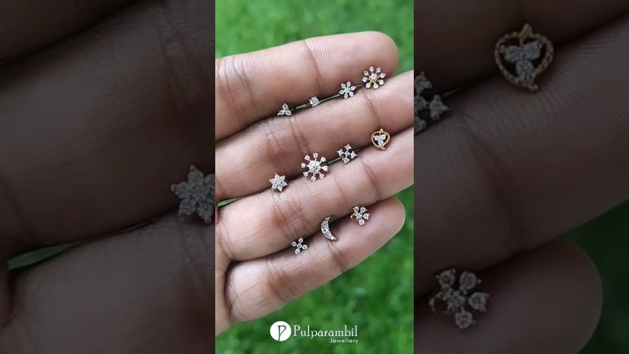 Diamond Nosepin #diamond #18k #18kgold #diamondnosepin #diamondlove #lightweight #diamonds #nosepins