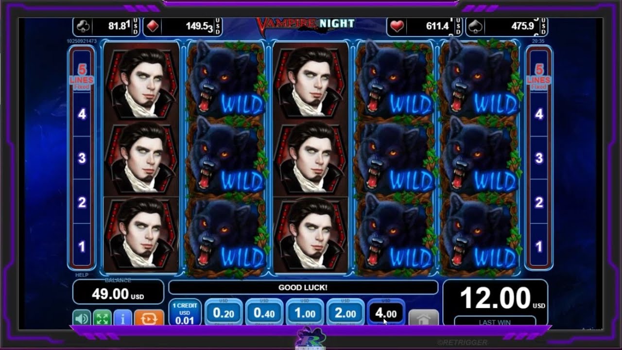 VAMPIRE NIGHT INSANE WIN + JACKPOT CARDS ! 🍀