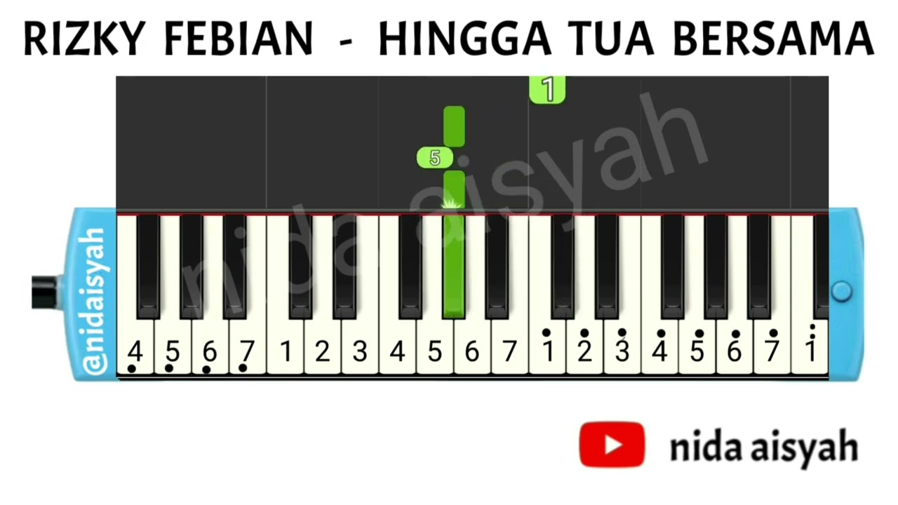 NOT ANGKA PIANIKA HINGGA TUA BERSAMA | TUTORIAL MUDAH MAIN PIANIKA HINGGA TUA BERSAMA RIZKY FEBIAN