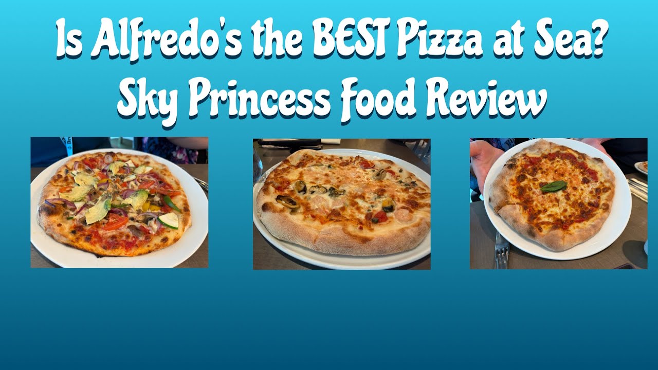 🍕 Пиццерия Alfredo’s на борту Sky Princess | Лучшая пицца в море? Обзор еды на круизных лайнерах ...