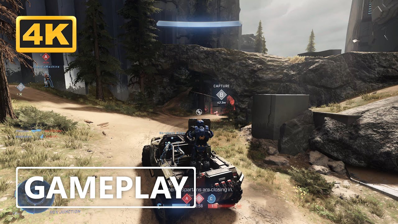 Halo Infinite Flight Xbox Series X BTB Gameplay 4K