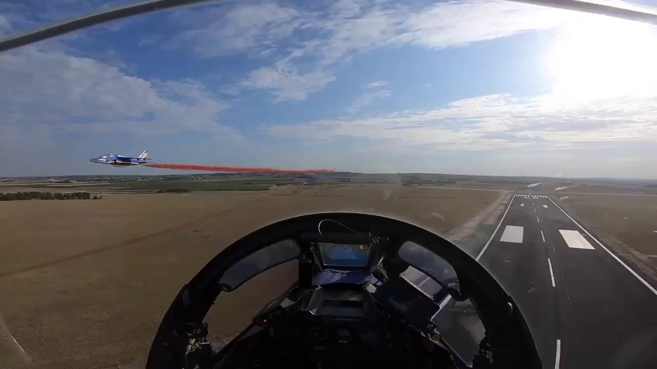 Two solo Alphajets of 