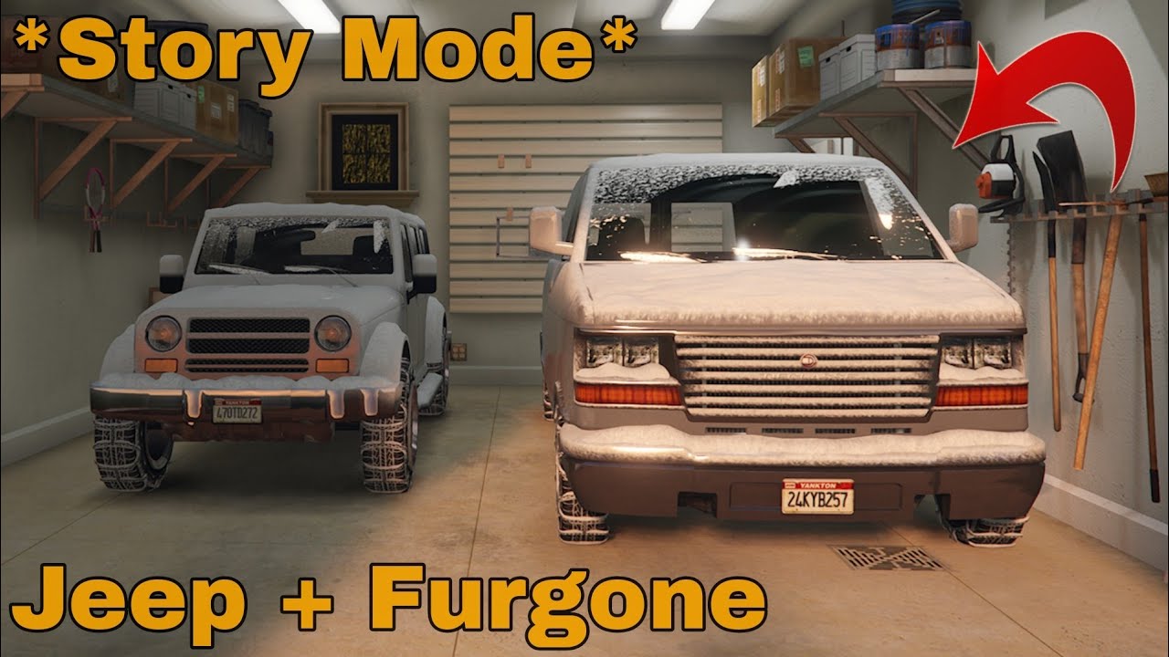 COME OTTENERE LA JEEP È IL FURGONE INNEVATI SU GTA 5! 