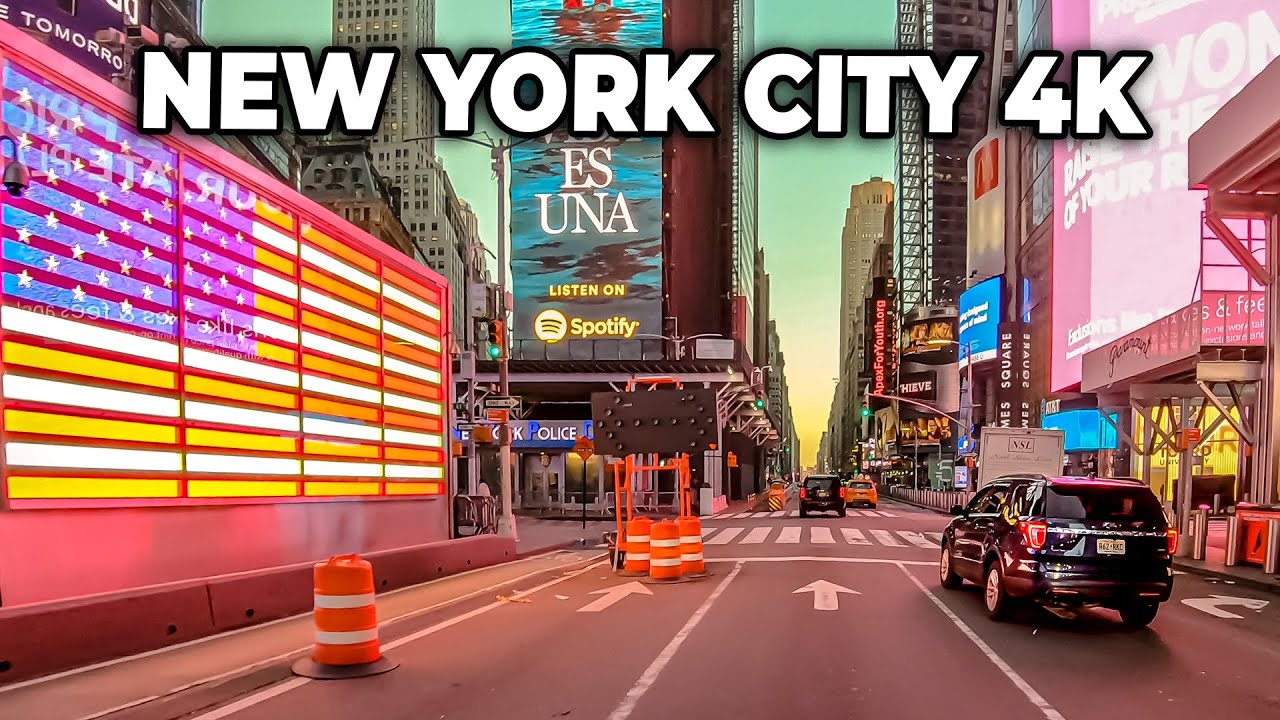 New York City 4K🗽The Ultimate NYC Commute From Upper West Side Manhattan to Queens