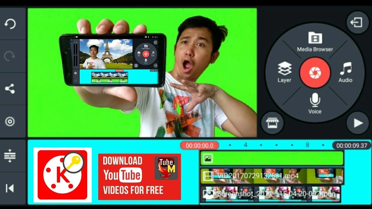 How to use green screen effect/chroma key on Android 2017