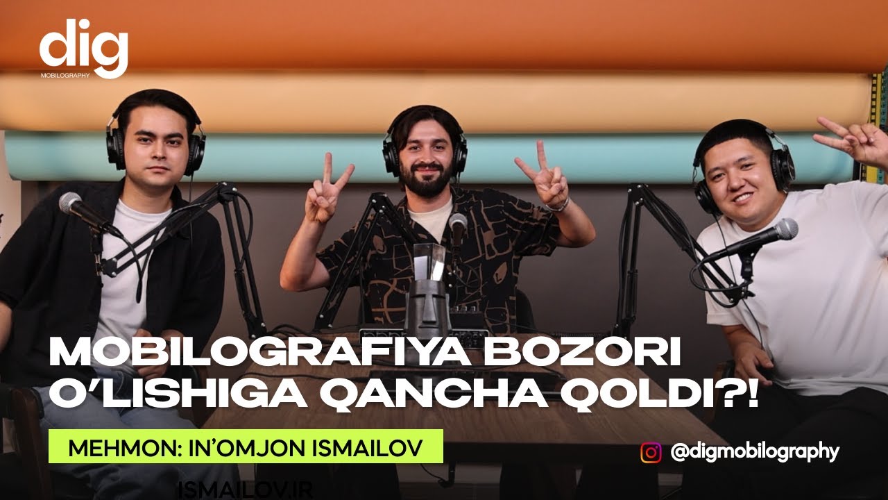 Mobilografiya bozori o'ladimi ? Bozor tolib ketgan, ish topish yo'llari | DIG Podcast