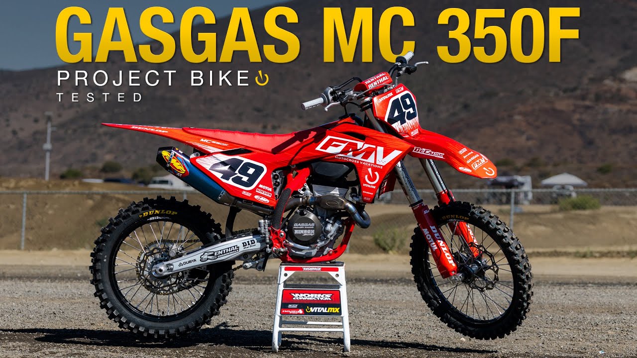 Делаем 350-й идеальным мотоциклом для выходного дня | Проект GasGas MC 350F 2025 года
