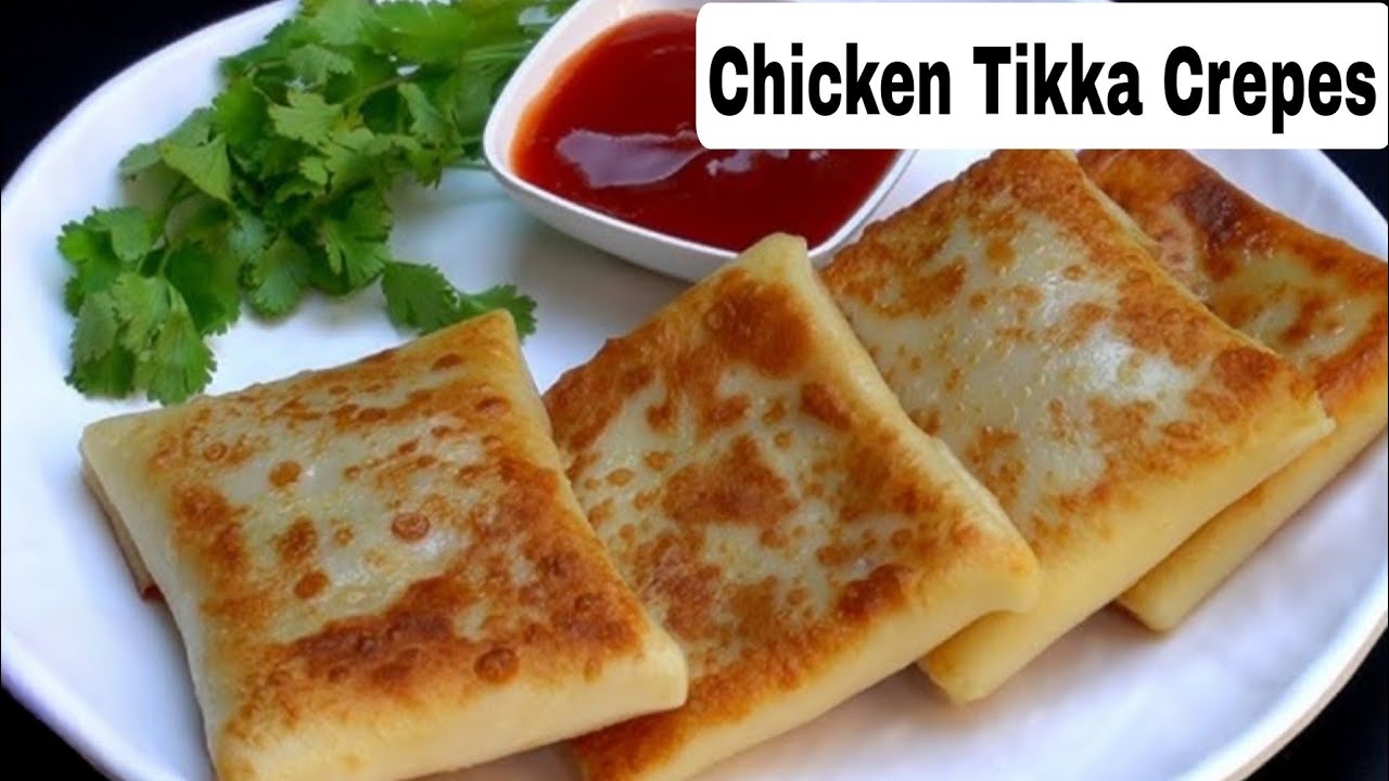 How to Make Chicken Tikka Crepes | Chicken tikka Crepes | Ramadan Recipe 