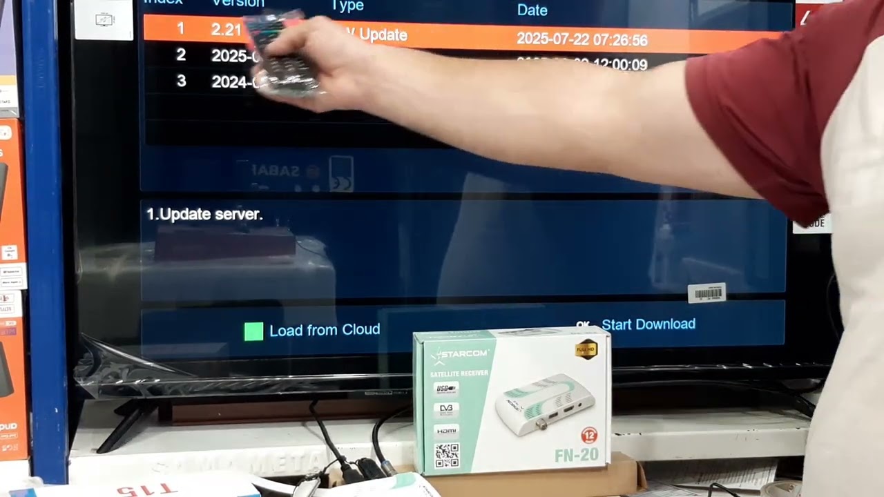 تحديث جهاز Starcom F20 (أحياء) إلى آخر إصدار عبر الإنترنت وترقية خادم Funcam إلى الإصدار 1.50.