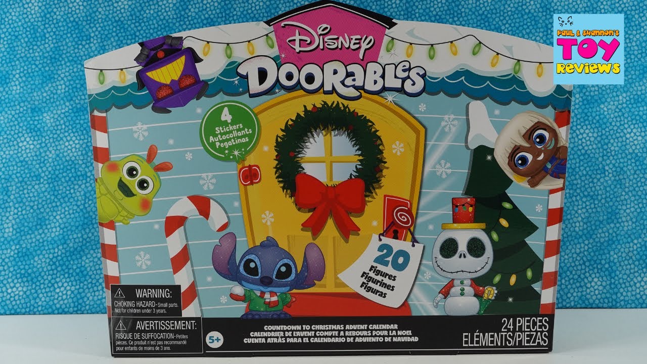 Disney Doorables Stitch Jack Advent Calendar Figure Unboxing