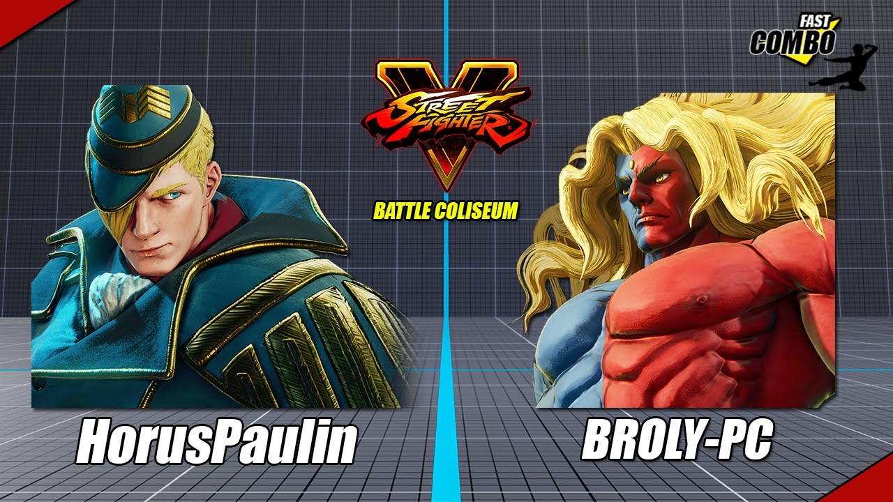 SFV CE HorusPaulin (ED) VS Brolynho (GIL) - B. COLISEUM SF5 | FastCombo