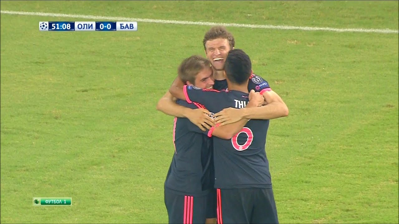 Thomas Müller vs Olympiacos F.C. Away 15-16 HD 1080i by Robben10i