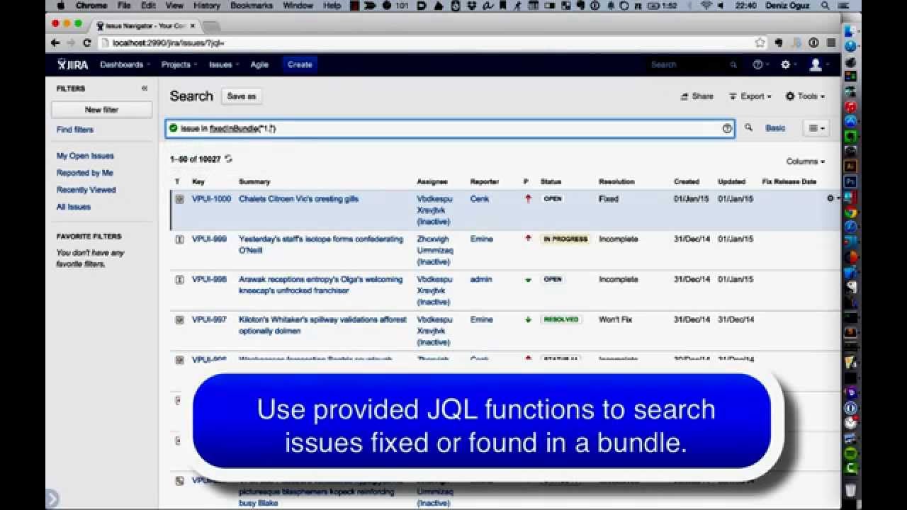 Component Specific Versions in JIRA