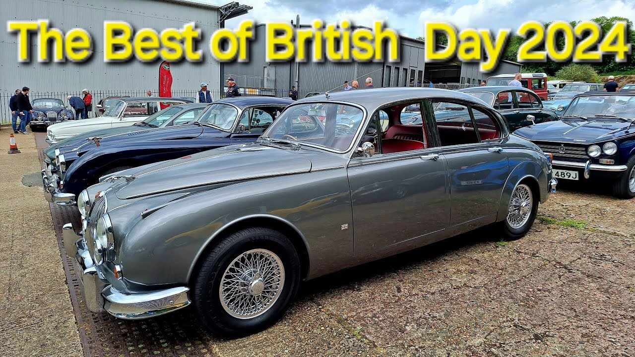100s of British Classics Gather at Brooklands Museum!