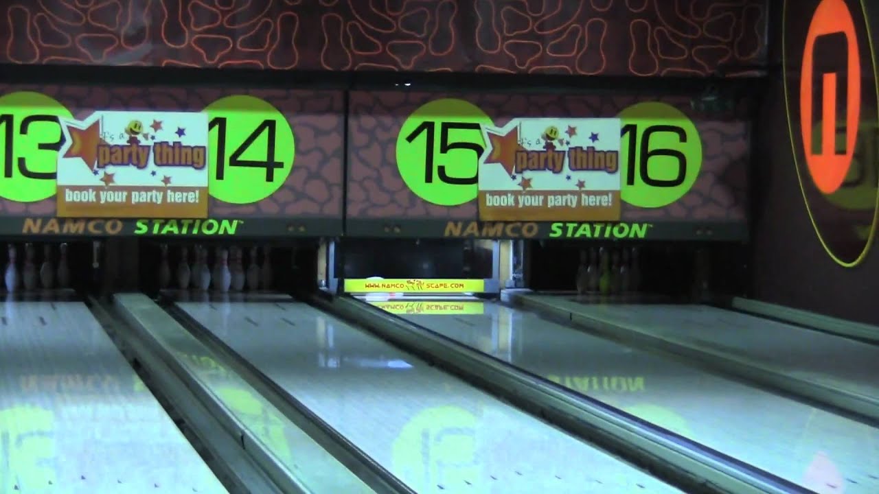 Crazy bowling shot