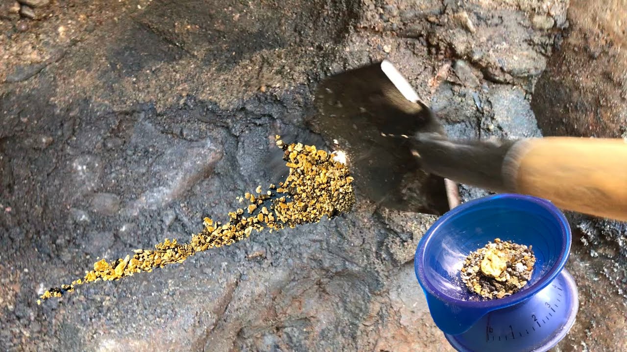 RICHEST layer loaded with GOLD, NUGGET & PICKERS found!