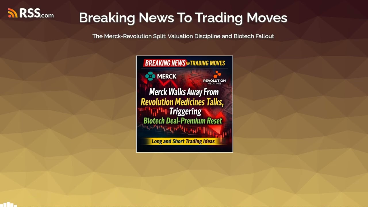The Merck-Revolution Split: Valuation Discipline and Biotech Fallout