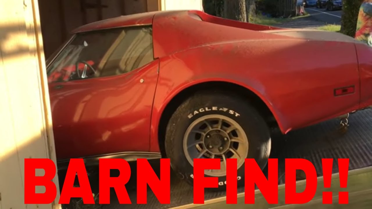 BARN FIND!!! 1974 Corvette Stingray! Let's Restore It!