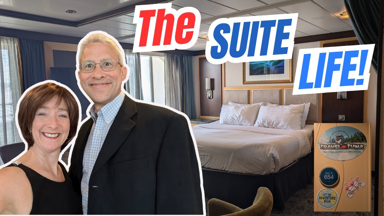 Behind the Scenes Luxury Cruise! Grande Suite 10654 Room Tour on Royal Caribbean Allure of the Seas