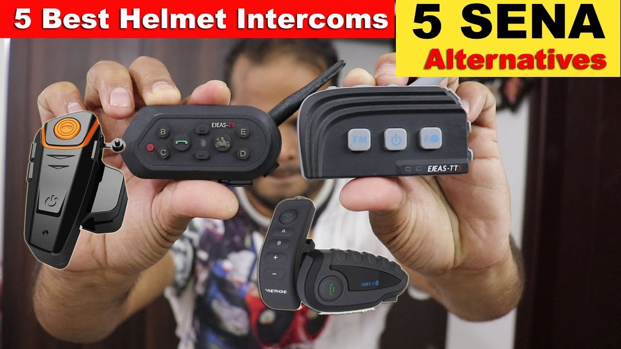 5 Best Helmet Bluetooth Speaker Intercom -  SENA Alternatives