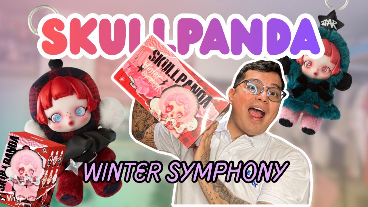 Pop Mart SKULLPANDA Winter Simphony UNBOXING ❄️🫧✨ | FULL BLIND BOX SET