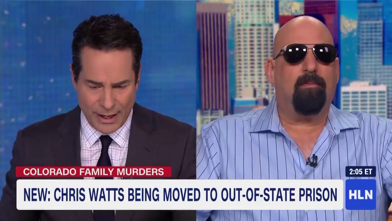 Larry Levine CNN Headline News Christopher Watts Assaulted in Prison Moved Shanann Watts 12-04-18