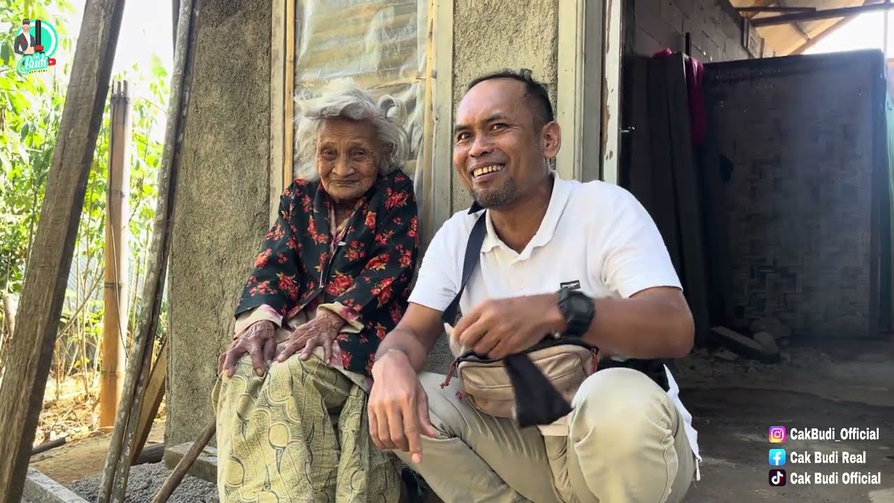 SAMBANG MBAH TUMINEM YANG USIANYA 125TH... DISAMBUT SEMUA KELUARGA, ADA YANG KOCAK BIKIN NGAKAK...