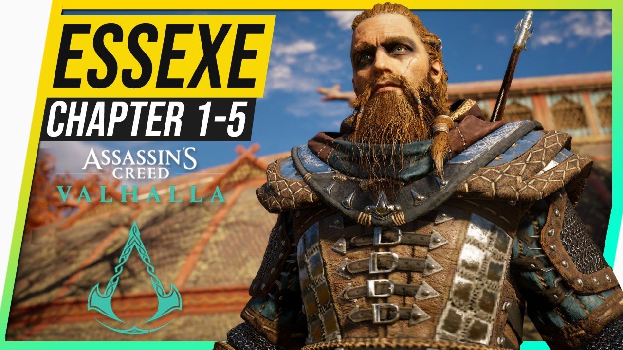 ASSASSIN'S CREED VALHALLA Walkthrough Gameplay ESSEXE Part 1 - 5 (AC Valhalla Full Game)