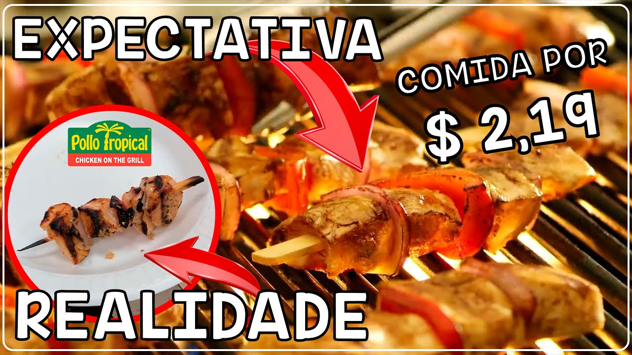 RESTAURANTE MUITO BARATO NOS EUA | CONHEÇA O POLLO TROPICAL