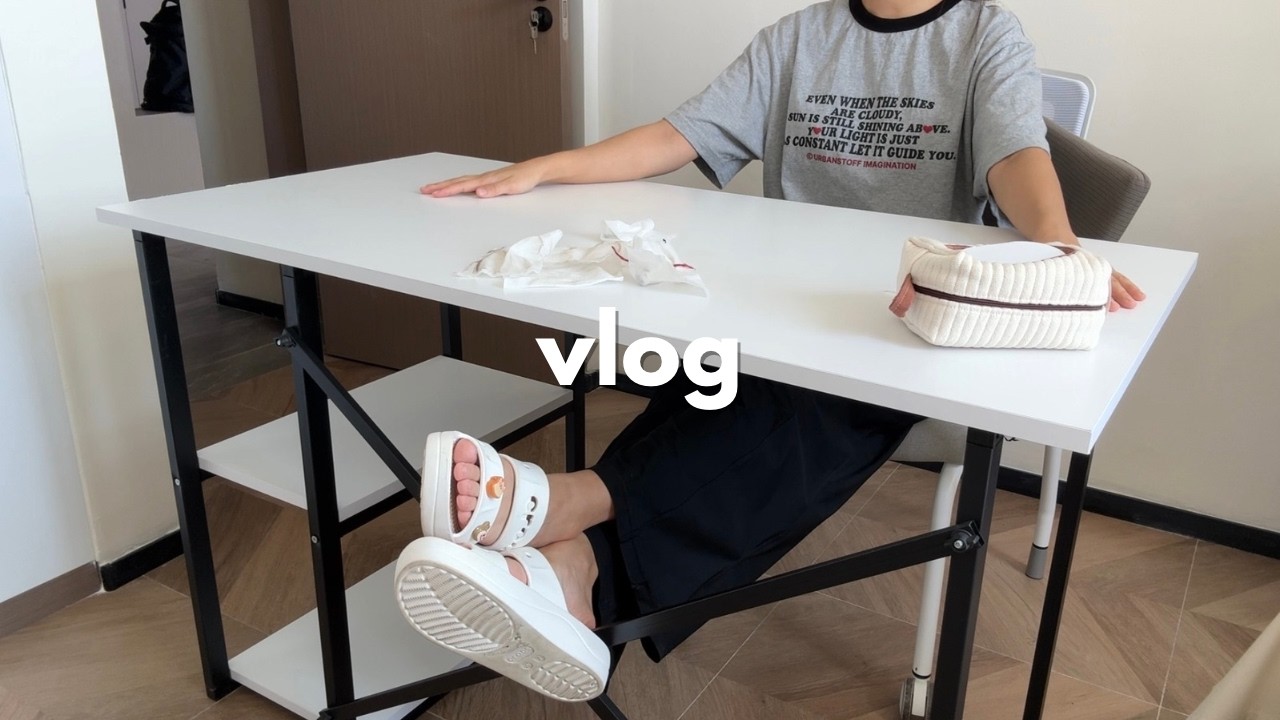 eng) 아프리카 일상 브이로그 | 새해맞이 공부방 리뉴얼 | 두쫀쿠 만들기🍪 | 새 공부 시작