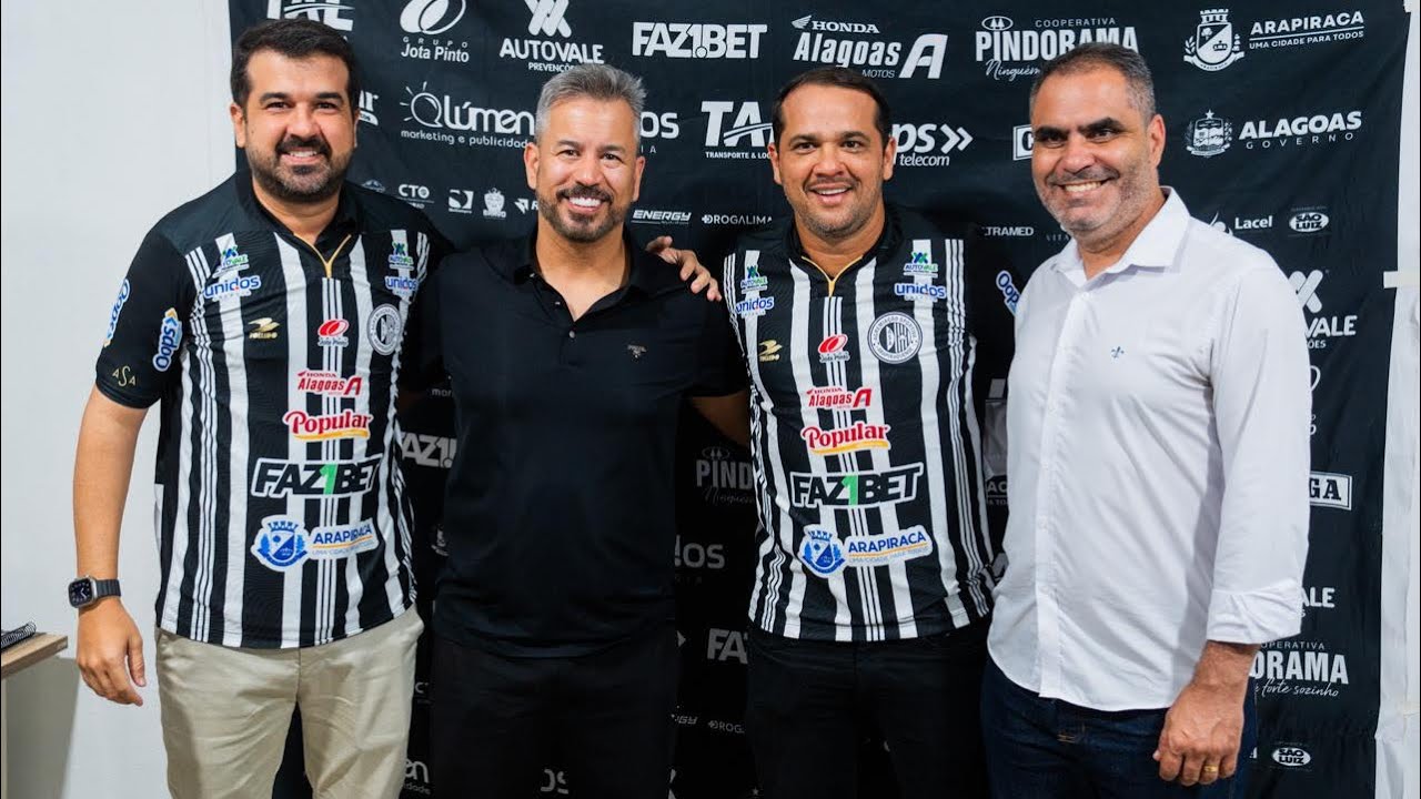 Apresentação oficial do técnico Dico Woolley (22.09.2025)
