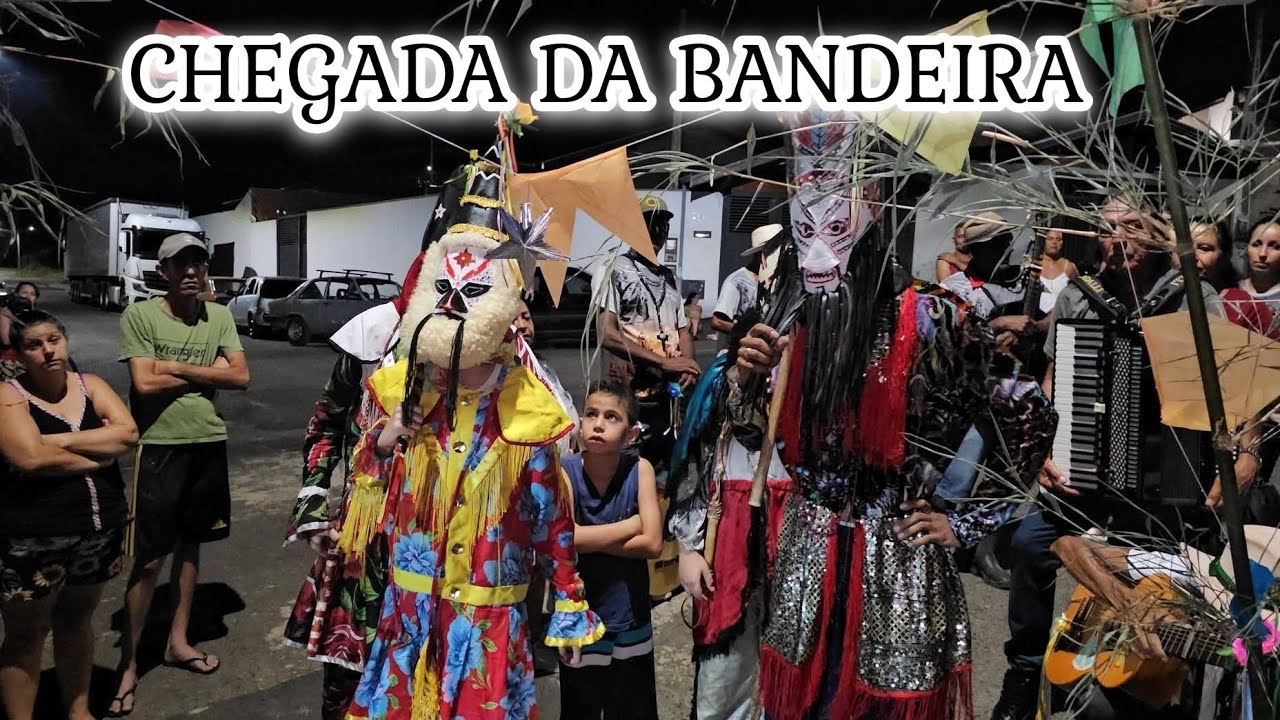 🎭Folia de Reis Unidos Pela Fé - Gatão🎭 CHEGADA DA BANDEIRA