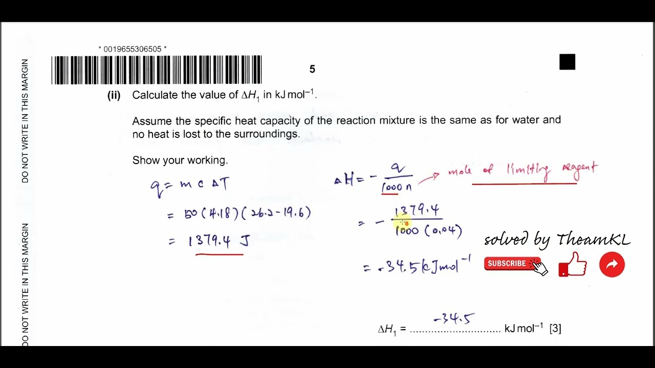9701/22/M/J/24/Q2 Cambridge International AS Level Chemistry May/June 2024 Paper 22 Q2