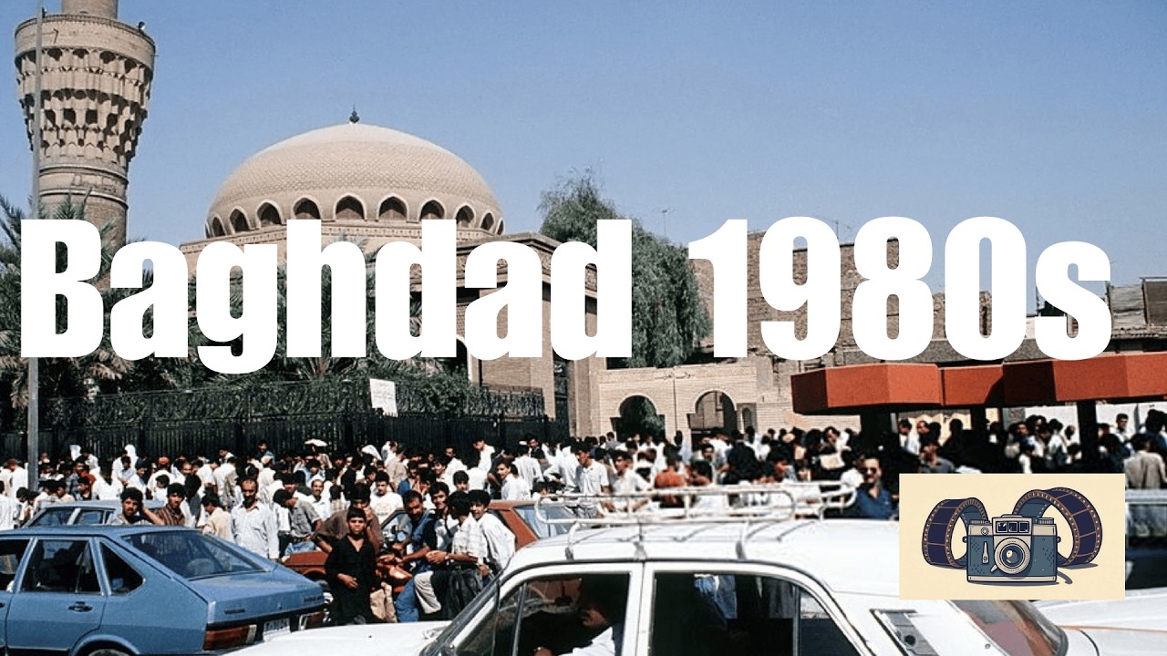 Baghdad, Iraq in the 1980s | Rare Historical Footage And Unseen Side Of Everyday Life