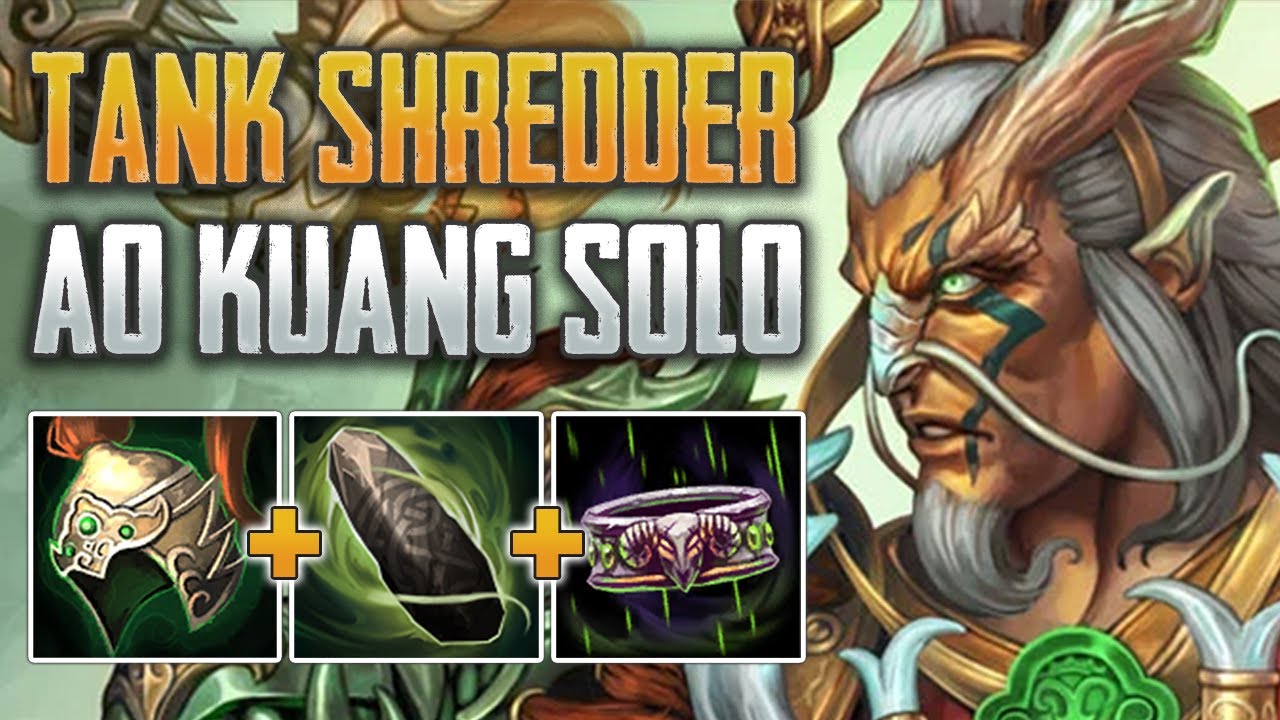SHREDDING TANKS! Ao Kuang Solo Gameplay (SMITE Conquest)