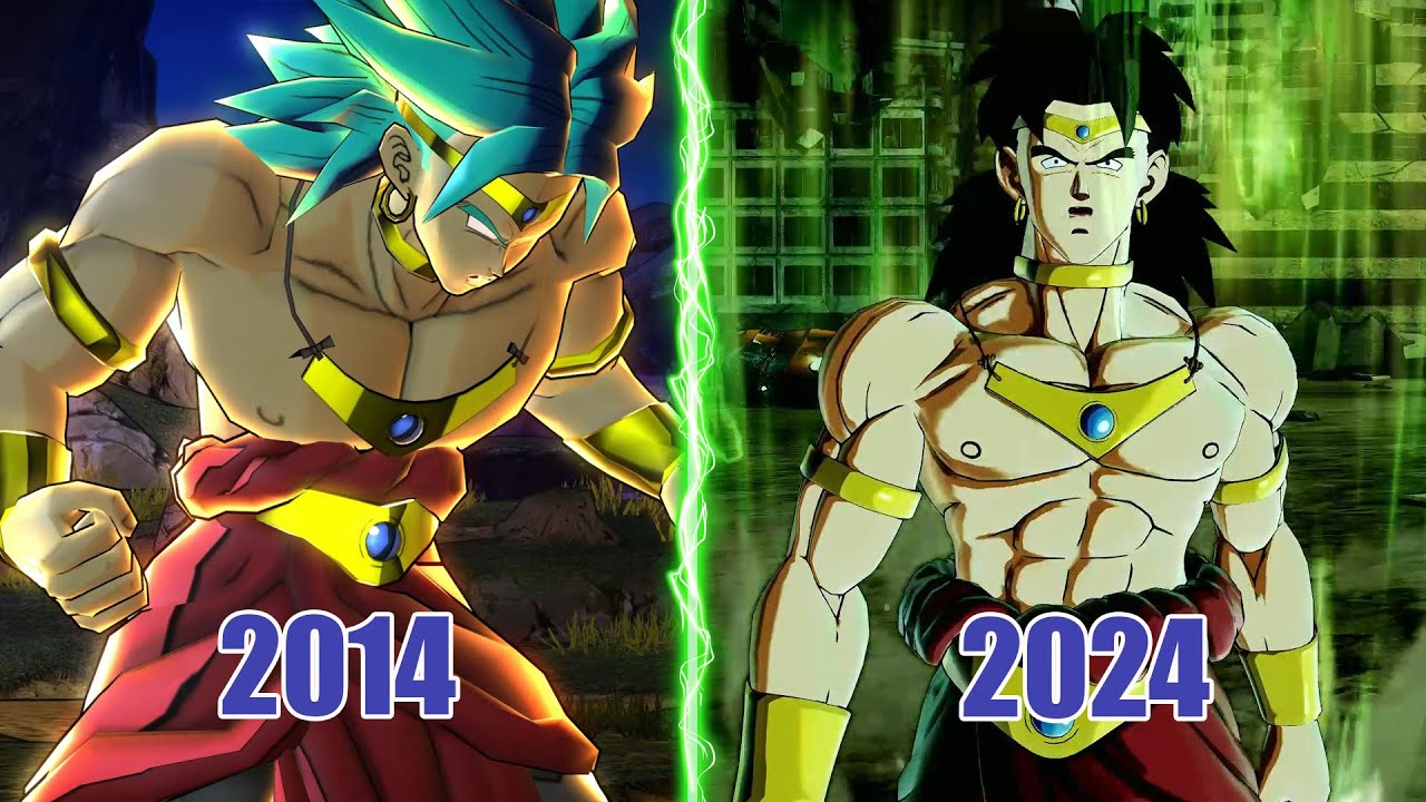 DBZ Broly Transformations (2004 - 2024)