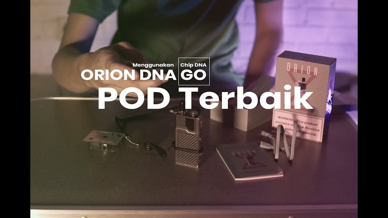 Review : Lost Vape Orion DNA go (Vape POD terbaik)