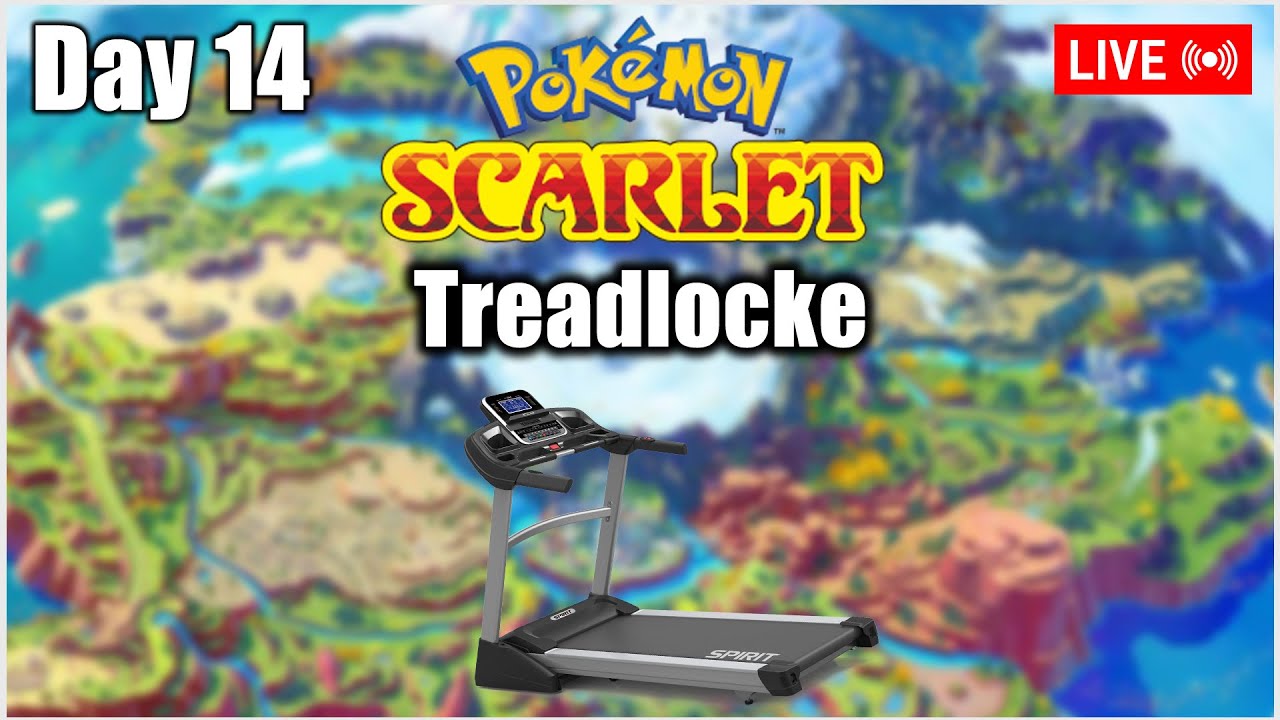 Pokemon Scarlet Treadlocke Day 14 - Attempt 2