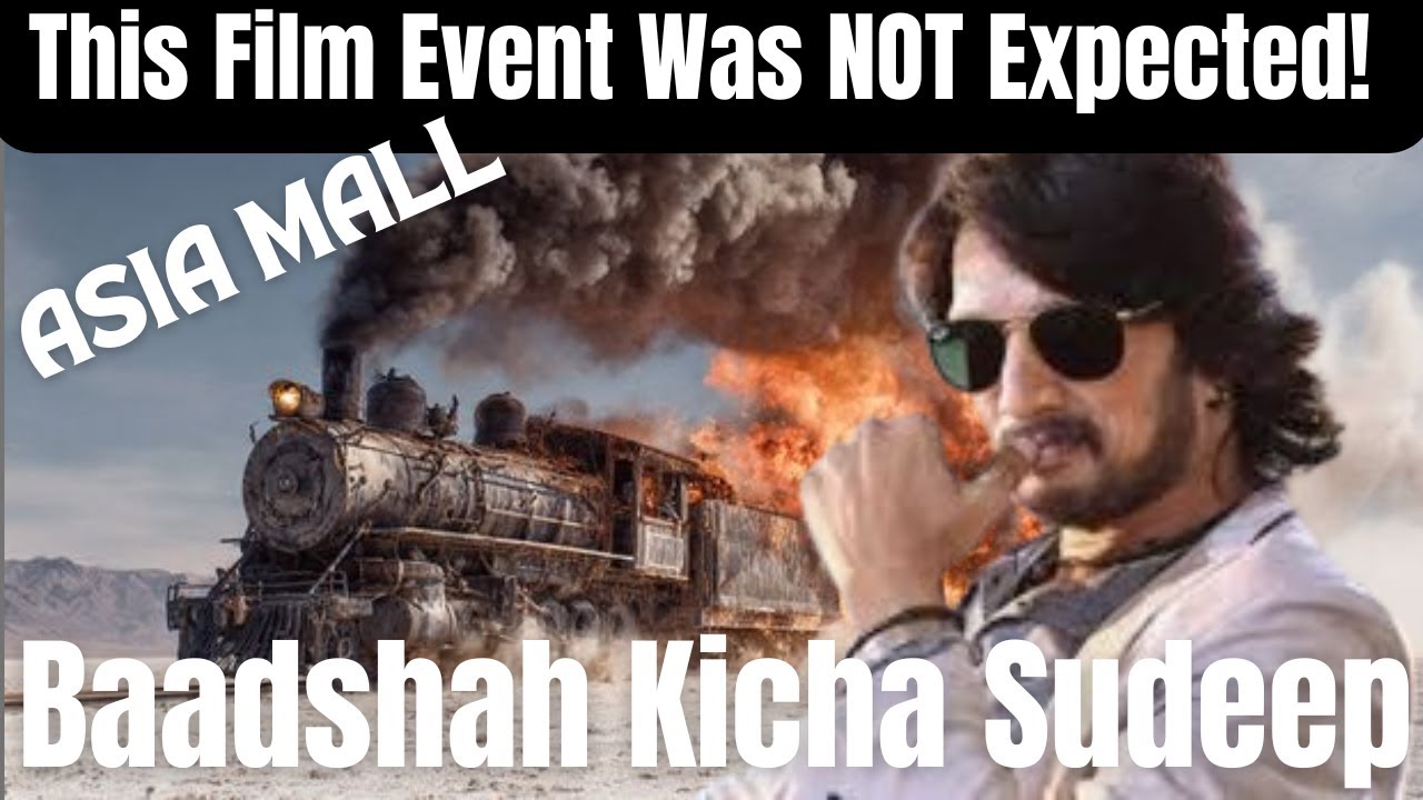 Baadshah Kicha Sudeep Walks In… Then Drops a Film Name NO ONE Expected at Asial Mall
