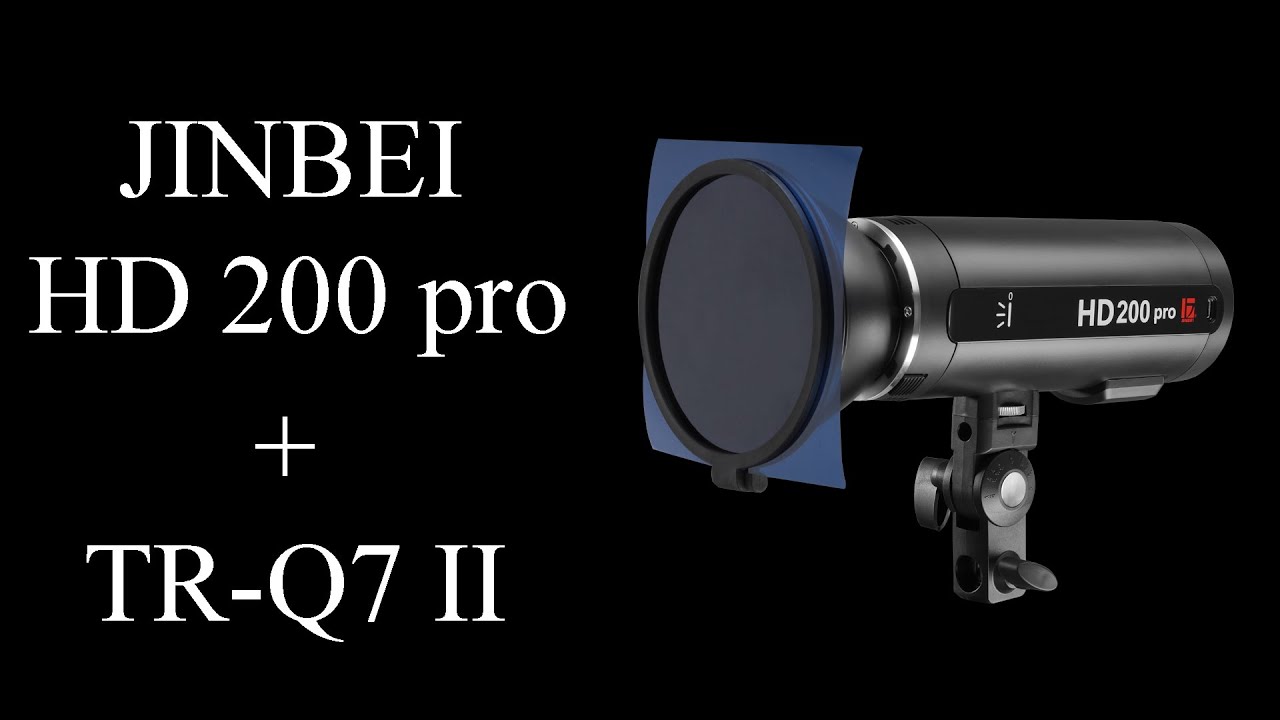 Моноблок JINBEI HD 200 pro и трансмитер TR-Q7 II. Обзор.