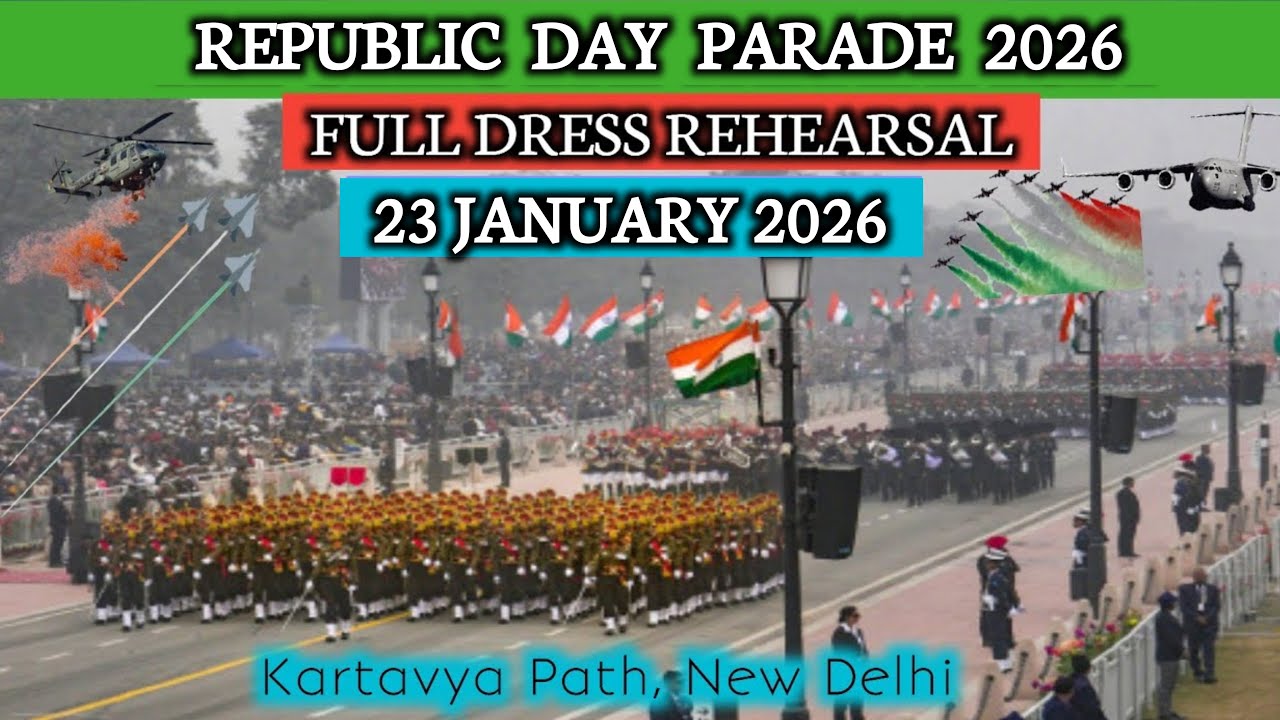 Full Dress Rehearsal 2026 🇮🇳 | Republic Day Parade Rehearsal 2026 | Amit Sumit Vlogs 